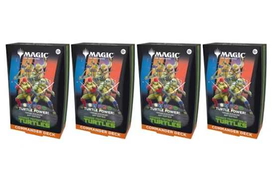 [PRESALE ITEM] Teenage Mutant Ninja Turtles Commander Deck - Turtle Power! Case (TMC)
