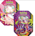Mega Moonlit Tin Combo - Mega Gengar ex + Mega Clefable ex tins