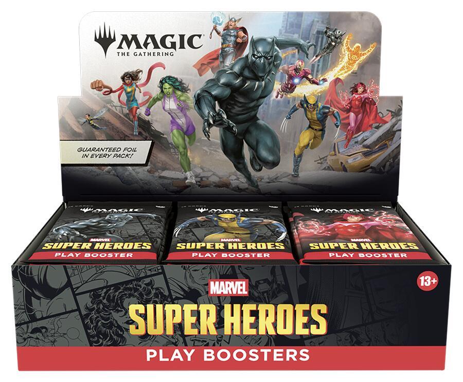 Marvel Super Heroes - Play Booster Displa
