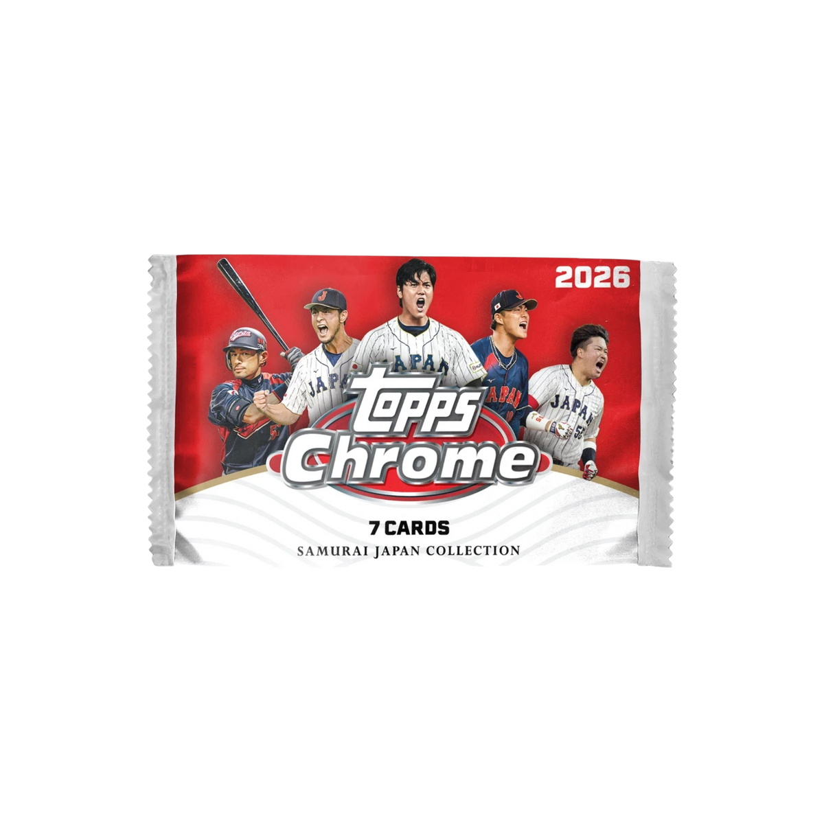 PREORDER | 2026 Topps Chrome® Baseball Team Samurai Japan Collection Pack