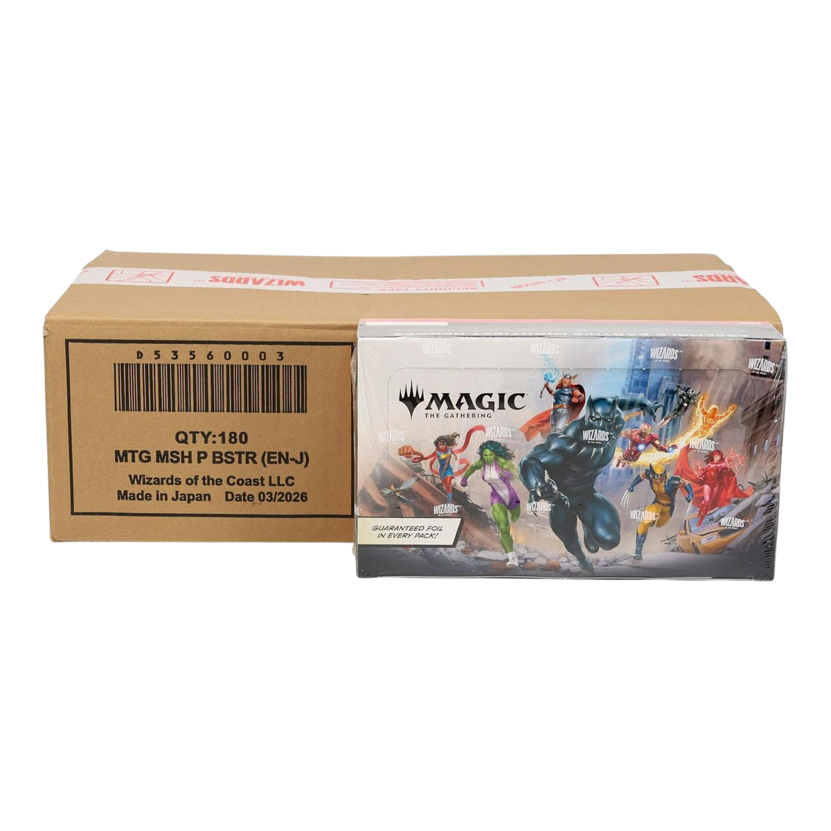 Marvel Super Heroes - Play Booster Display Case | Magic the Gathering