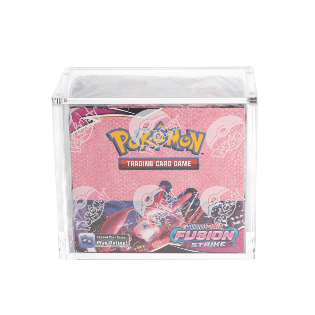 Premium Pokémon Booster Box Acrylic Display Case x4