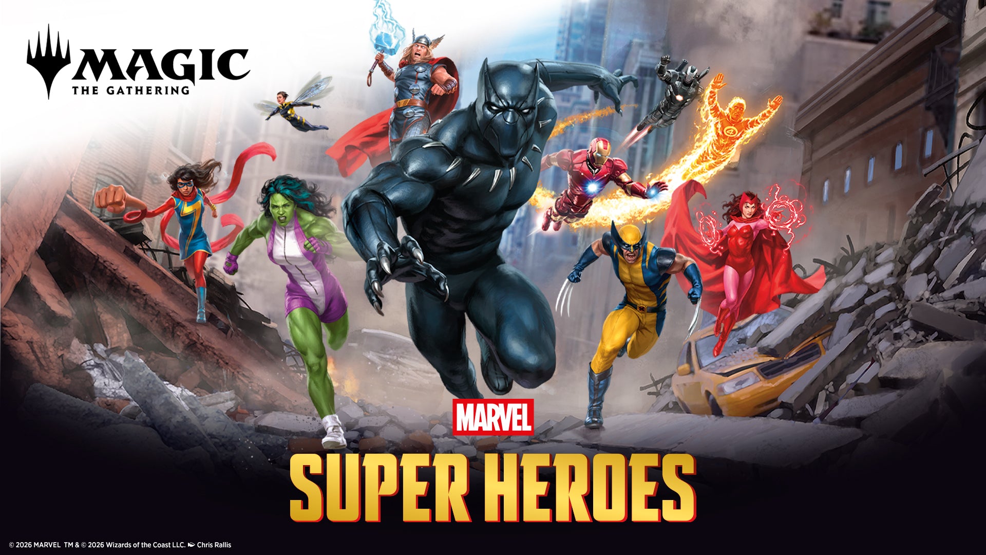 Marvel Superheroes MTG Pub Release - 6/20 SATURDAY 4P-8P
