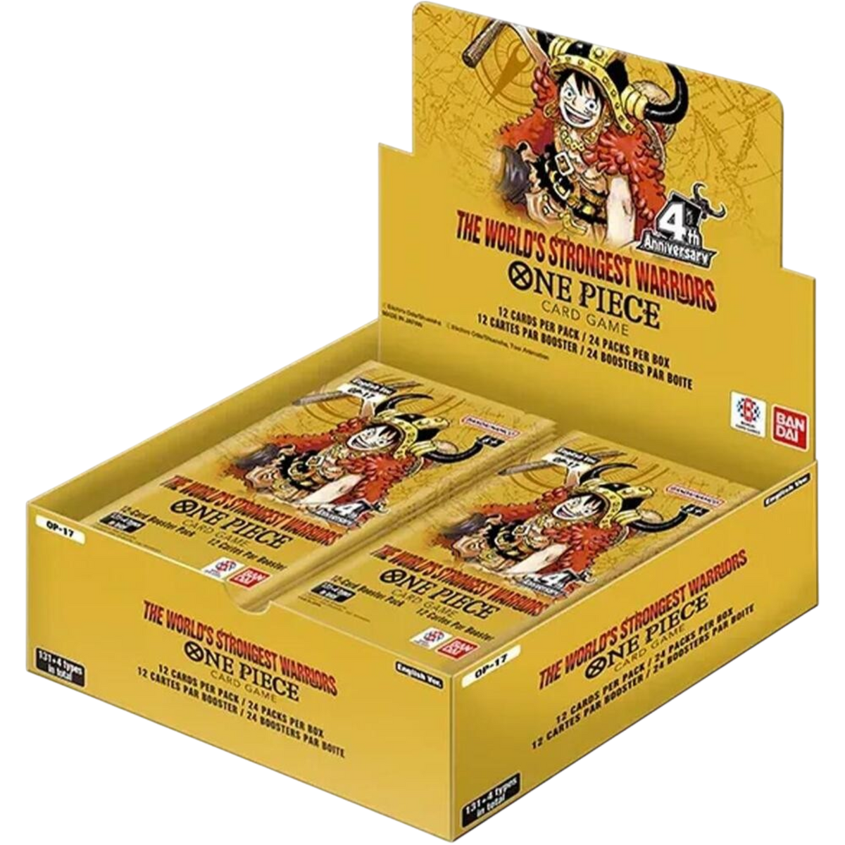 OP17 The World's Strongest Warriors Booster Box | One Piece