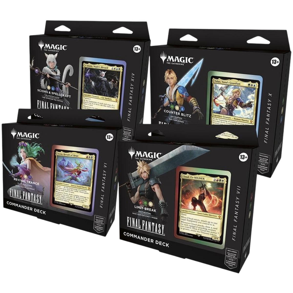 FINAL FANTASY Commander Deck Display | Magic the Gathering